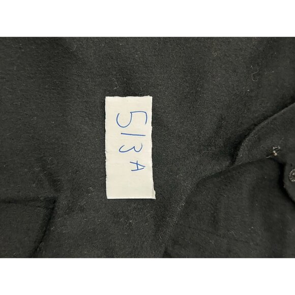 Vintage Resnicks Black Wool Cropped Jacket Decorative Button Detailing - Picture 7 of 8